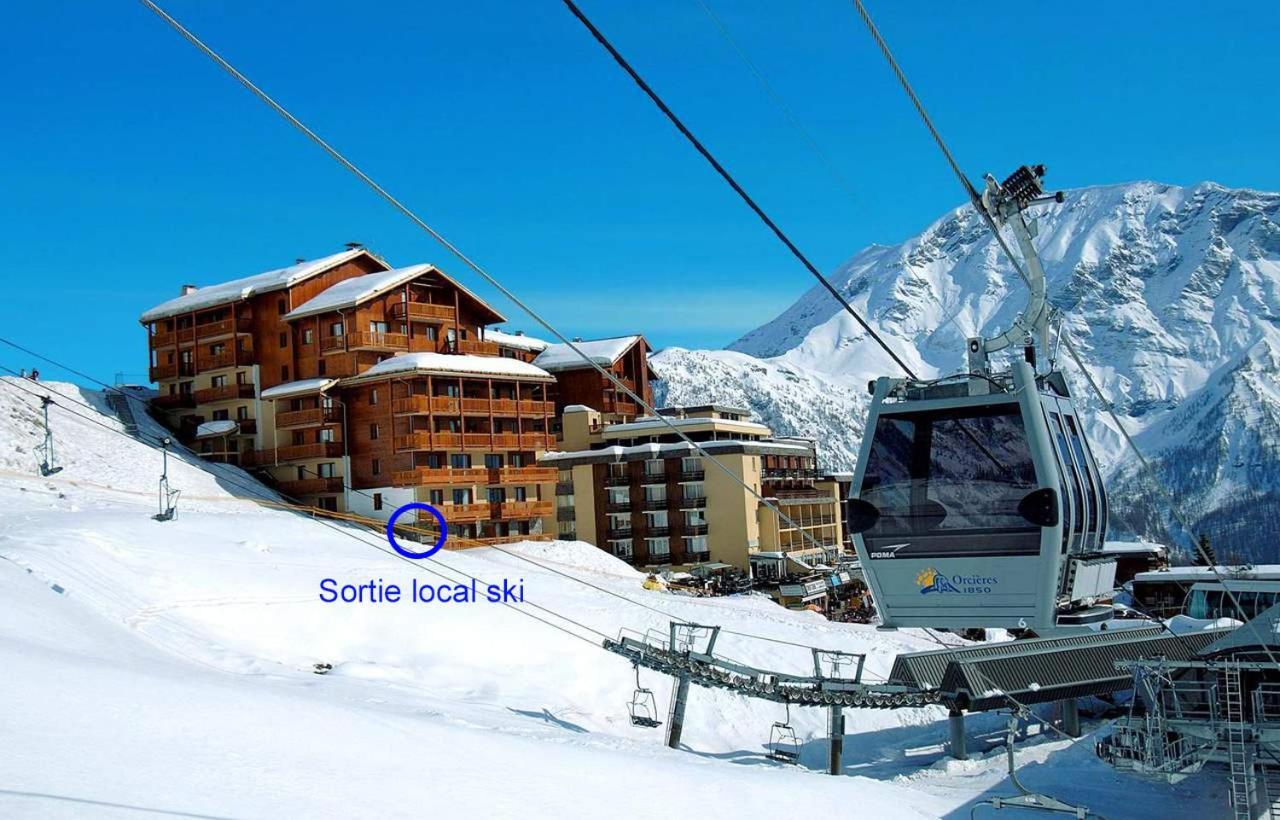 Appt T2 Cabine 4-6 Personnes Au Pied Des Pistes Orcières Zewnętrze zdjęcie